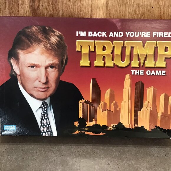 Donald Trump Board Game- Parker Brothers Game - Picture 1 of 8
